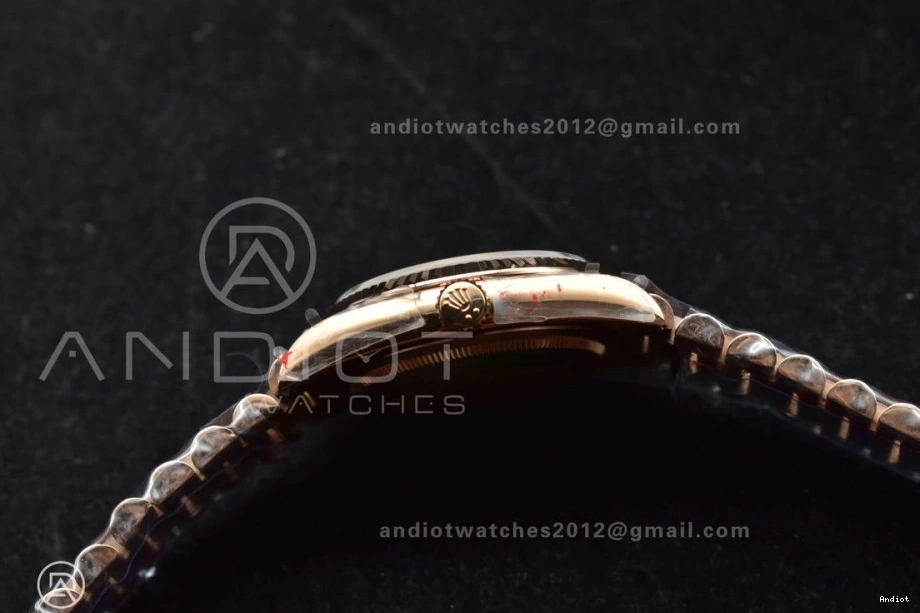 on RG vr3255 Best Steel 904L V5 Weight) Bracelet with Grey Diamond President Square Edition QF (Gain 36 Dial DayDate 1206